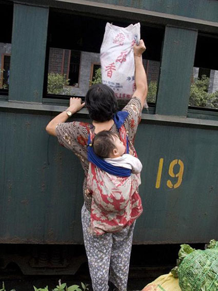 Taking the train 